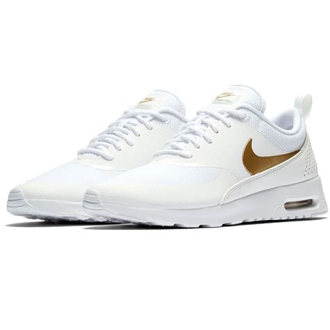 nike air max thea damen weiß schwarz gold|nike air max thea print men's.